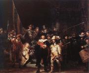 Rembrandt van rijn, the night watch